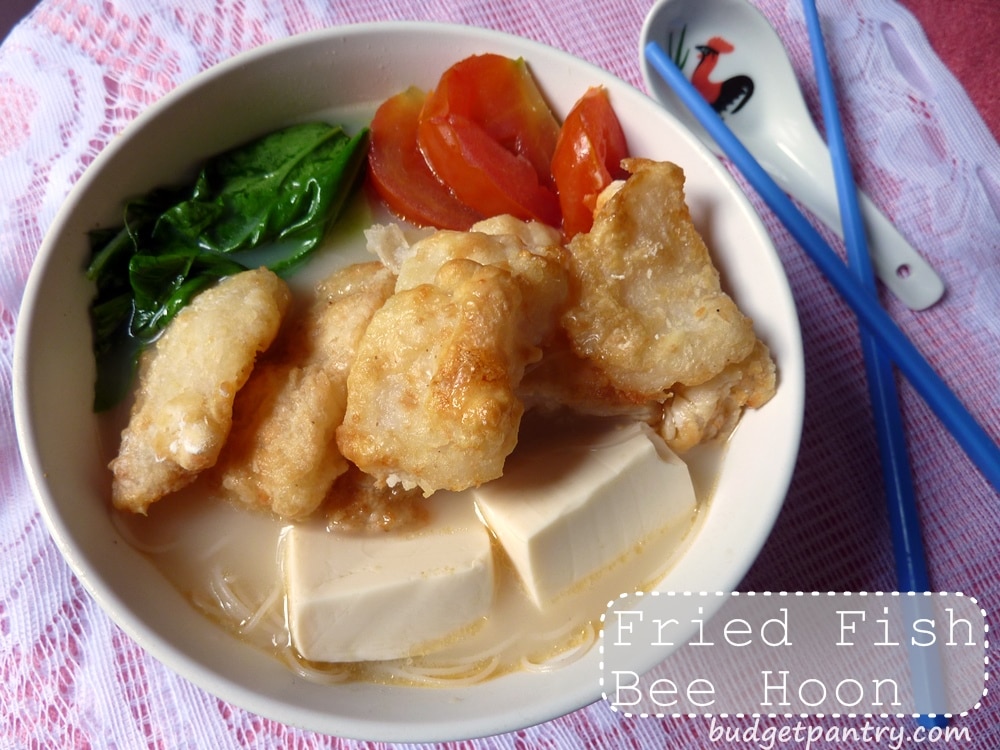 Oct 11- Fried Fish Bee Hoon