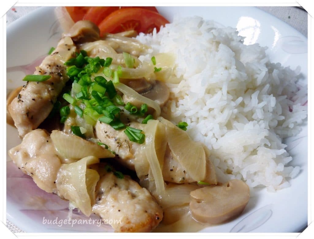 Savoury Chicken Stroganoff With Carnation Evaporated Milk