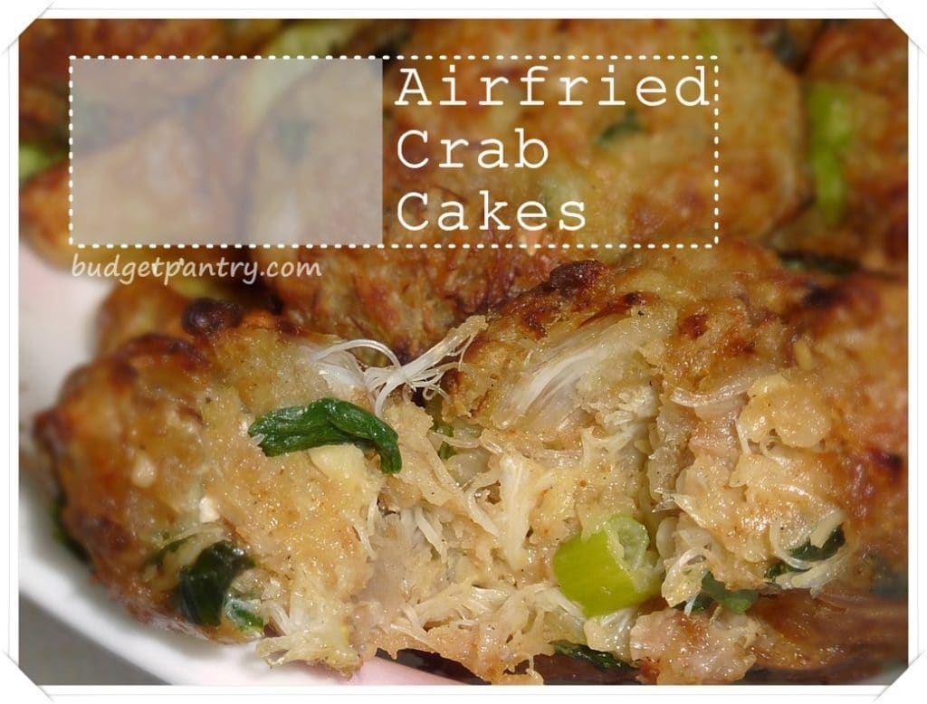 Sept 26- Airfried Crab Cakes1