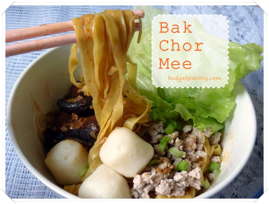 Hawker Staple: Bak Chor Mee