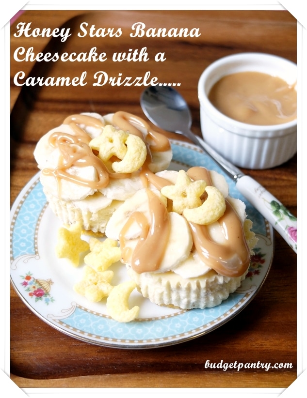 Aug 9- Honey Stars Banana Cheesecake
