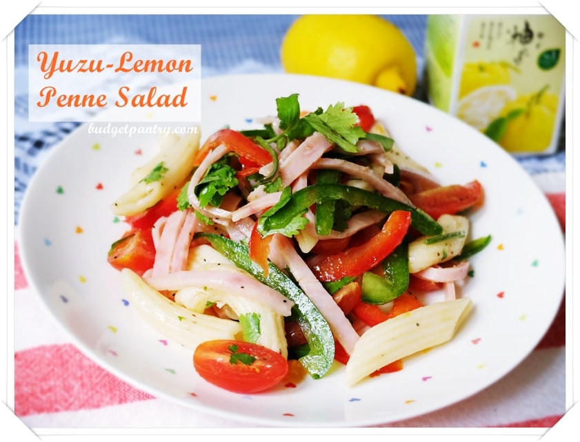 Dec 29- Yuzu Lemon Pasta Salad