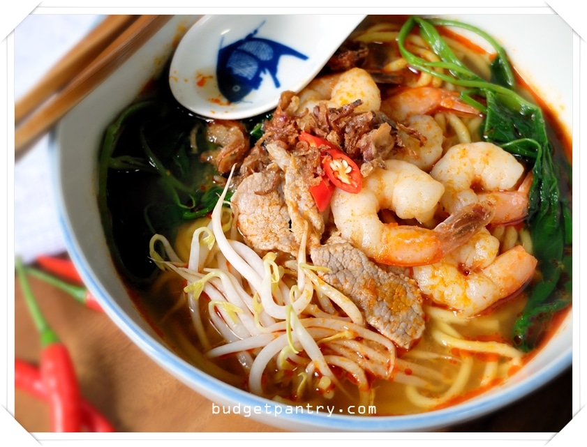 prawn noodle soup recipe terbaru