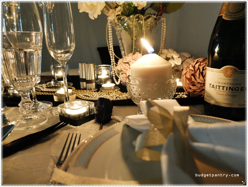IKEA Dining - The Great Gatsby Wedding Candlelight8
