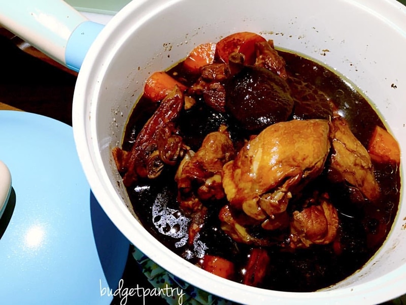 Black Sweet Vinegar Braised Chicken