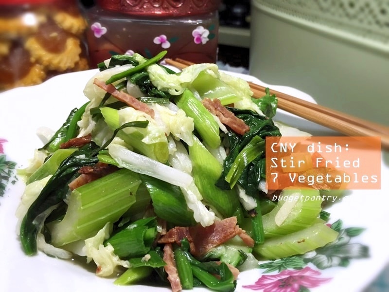 vegetable for chinese new year