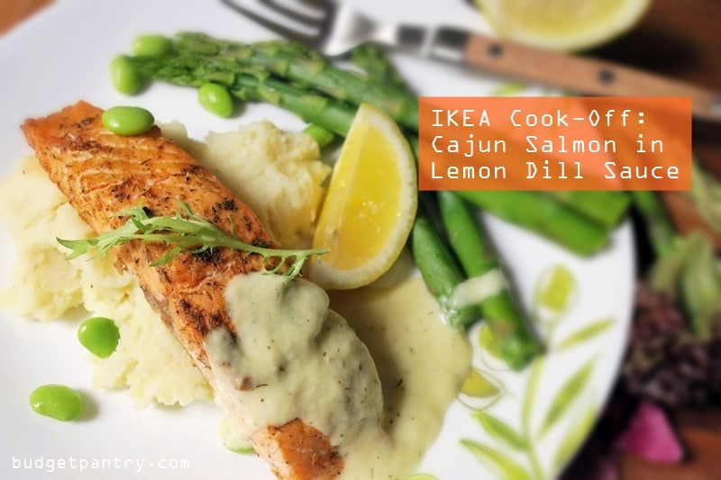 IKEA Cajun in Lemon Dill Sauce (20-minute