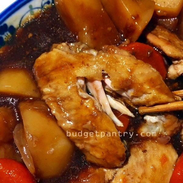 Slow Cooked Oyster Sauce Chicken And Potatoes With Lots Of Gravy Budgetpantry Singapore Mummy Blog On Food Recipe Baby