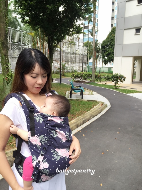 spade kop Vlak Baby TULA Free-to-Grow Carrier Review ⋆ Budgetpantry | Singapore Mummy Blog  on Food, Recipe & Baby