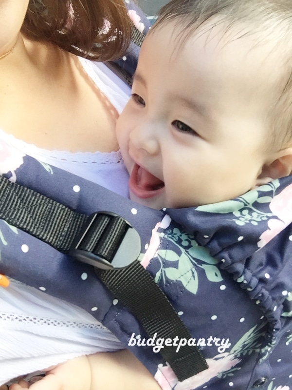 Baby TULA Free to Grow Carrier Review Budgetpantry Singapore Mummy Blog on Food Recipe Baby